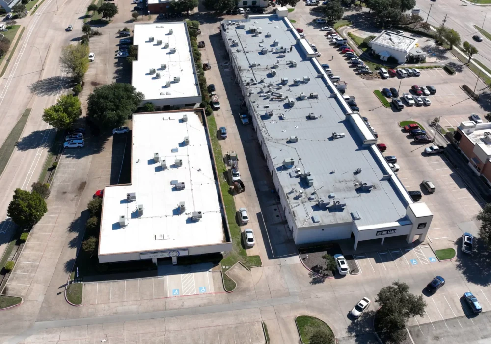 Commercial Drone Roof Inspections in Plano