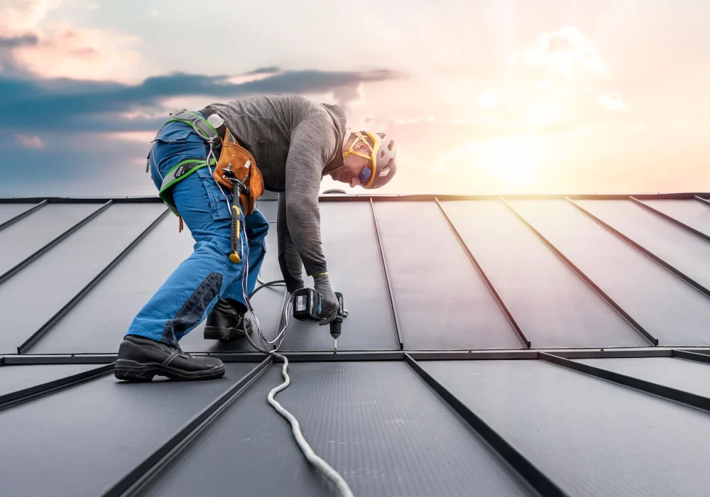 how-to-install-standing-seam-metal-roof-roofer-installing-standing-seam-metal-roof